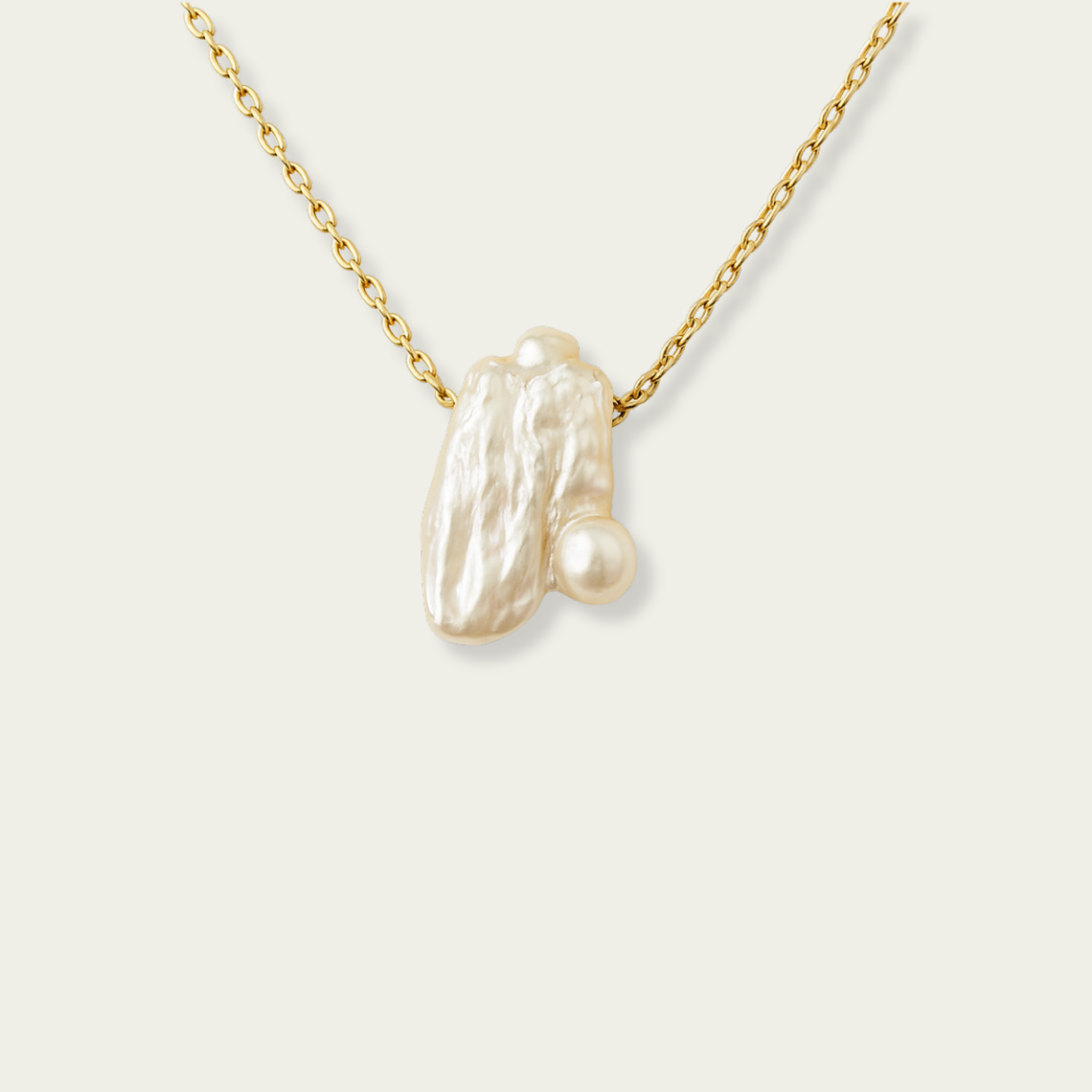 Simple Pearl 925 necklace