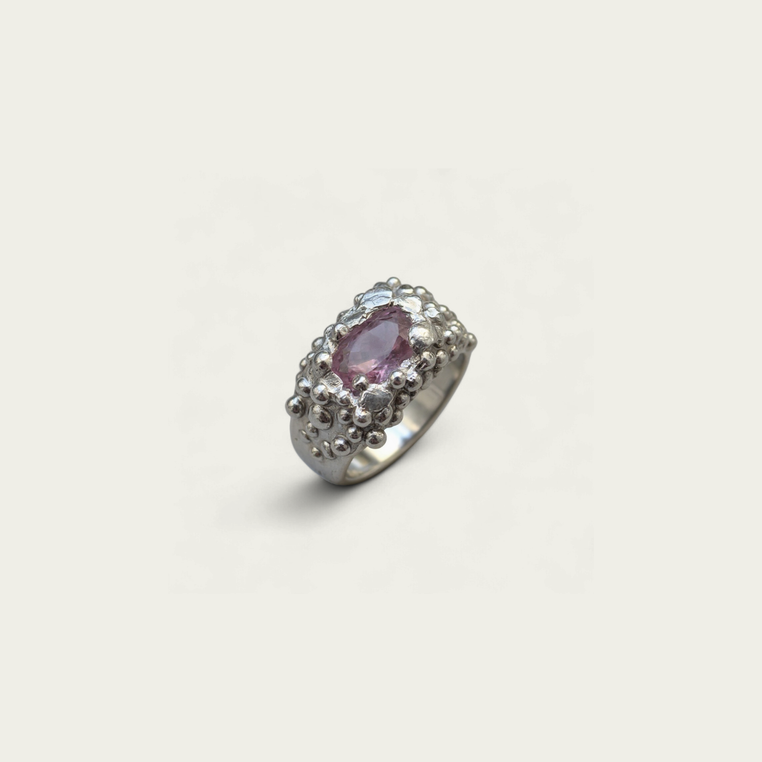 Stone Hug ring