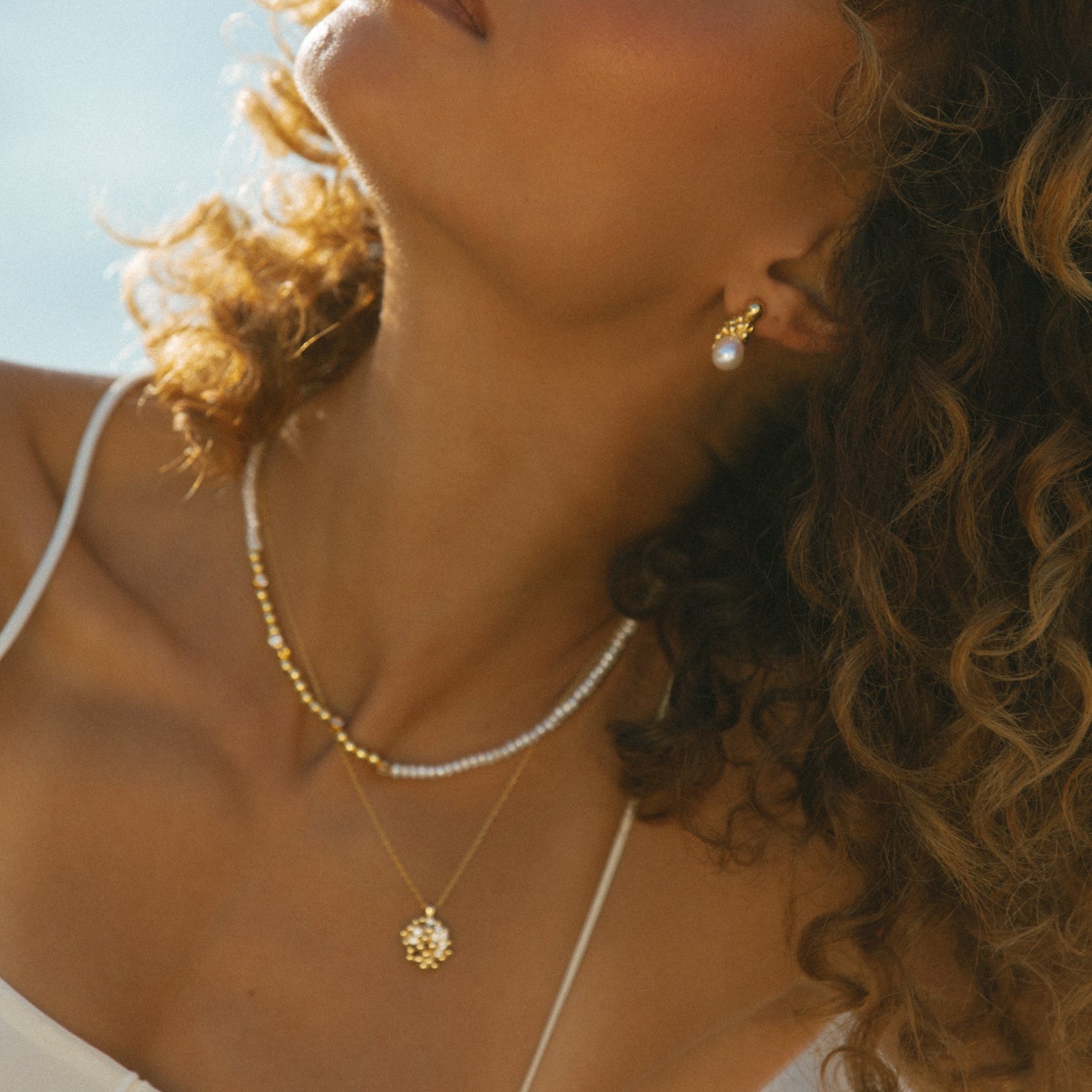 Pearl Cascade Necklace