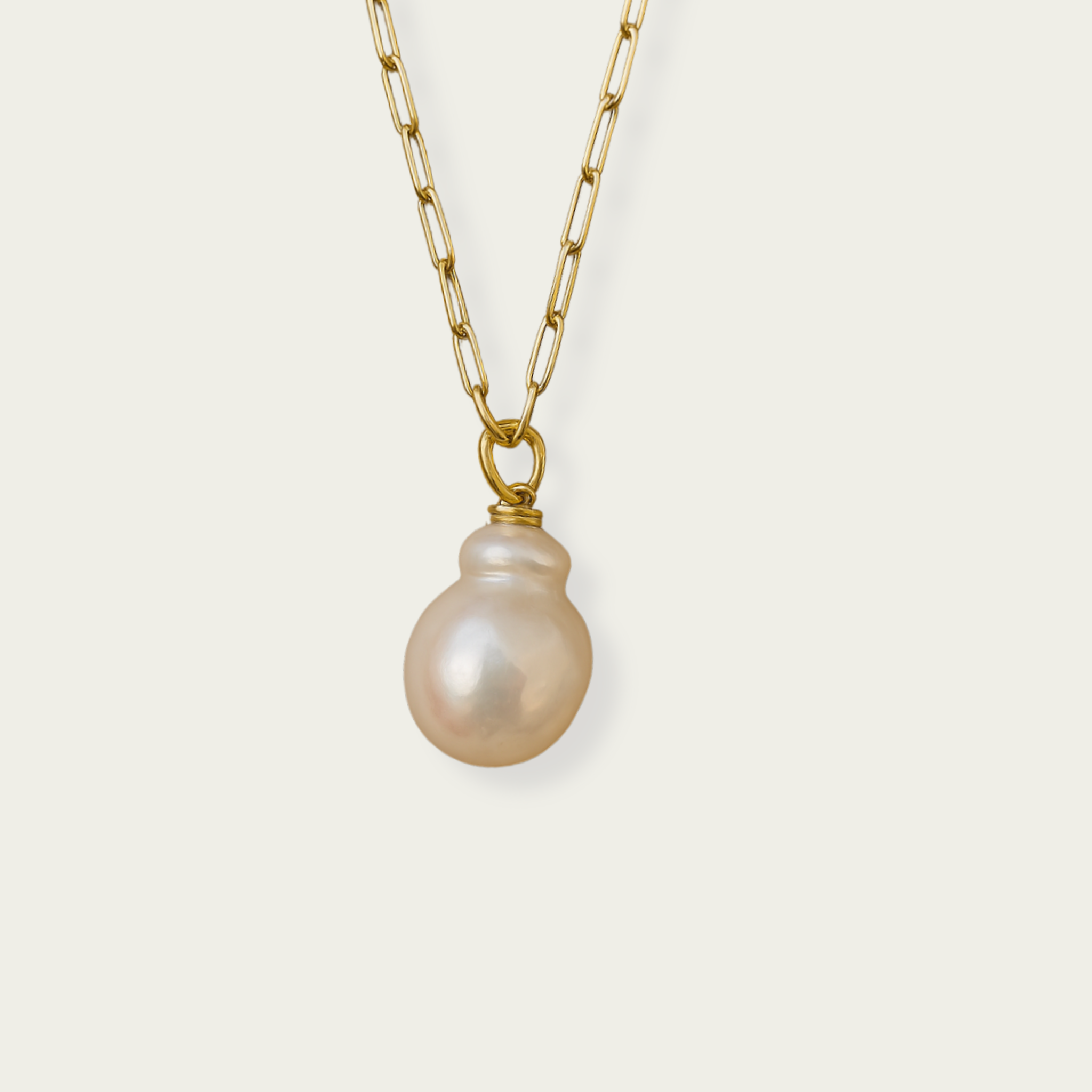 Long Pearl 925 necklace