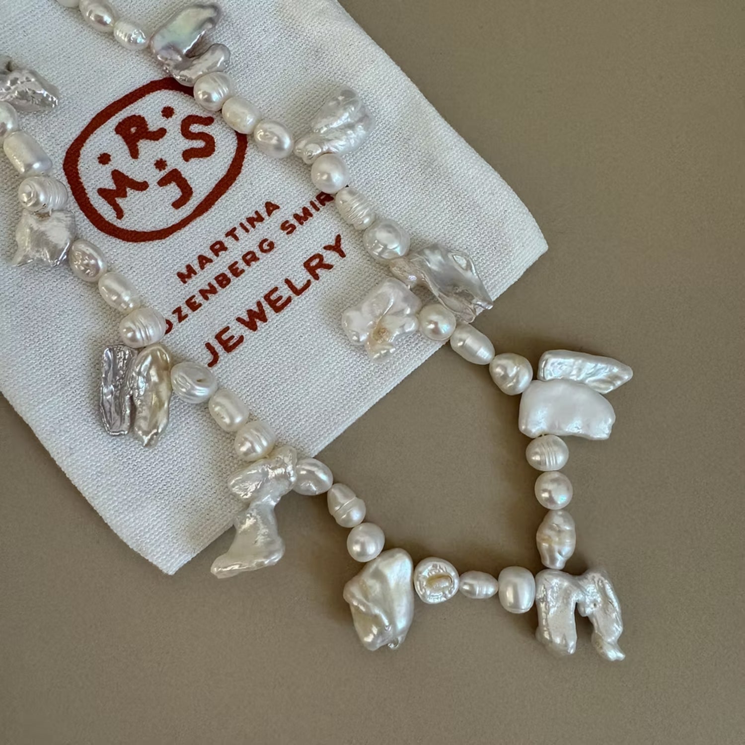 Butterfly Pearl necklace