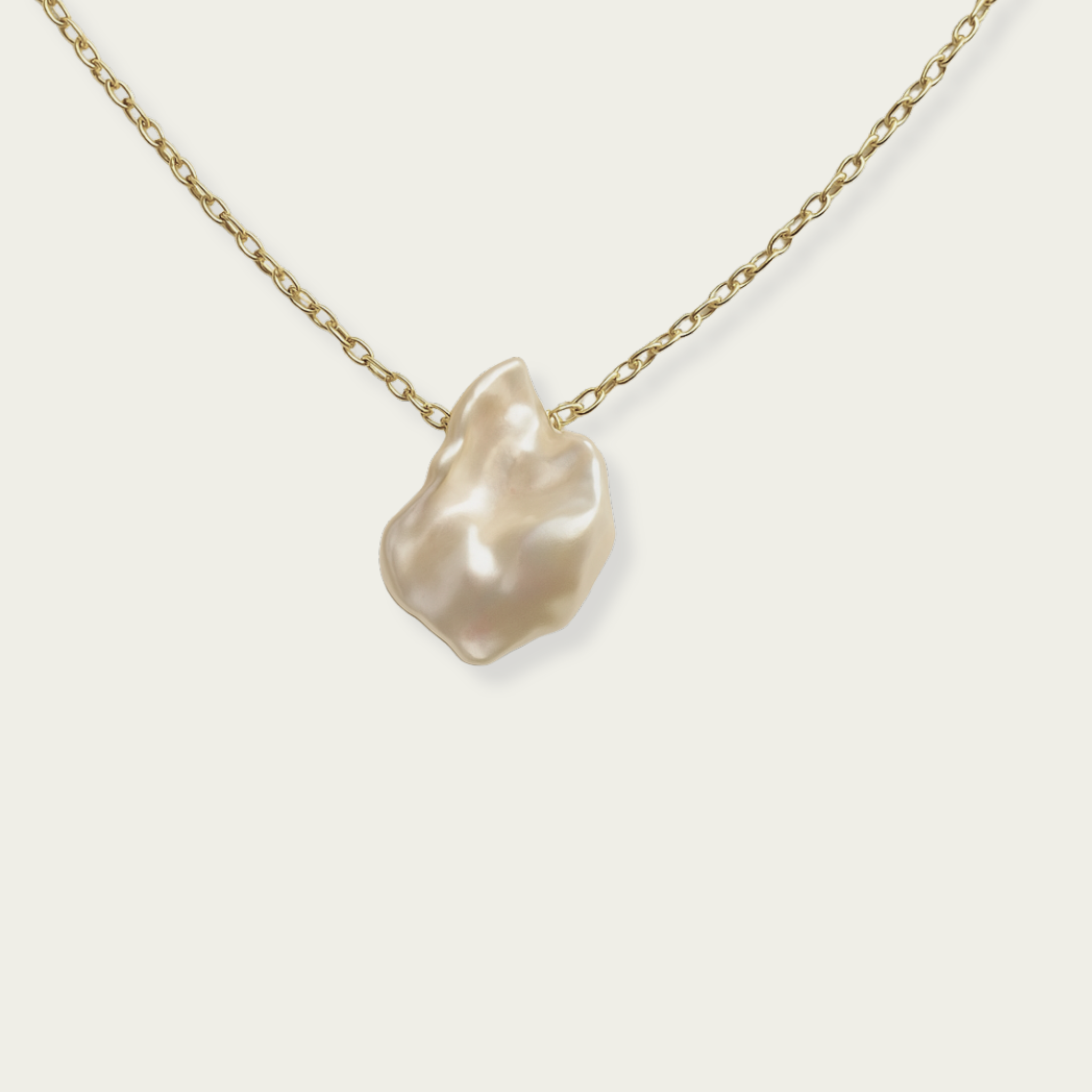 Simple Pearl 925 necklace