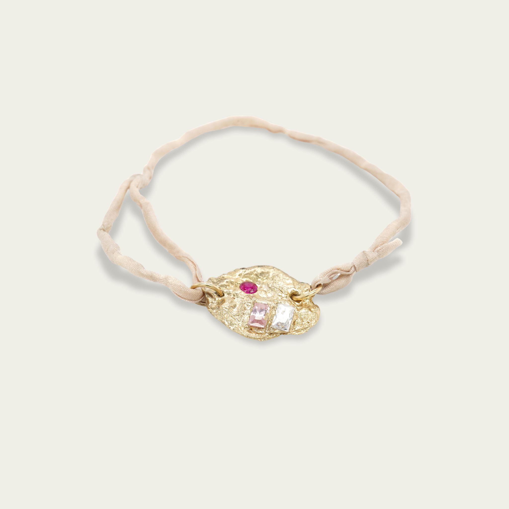 The Pink Stone Shell bracelet