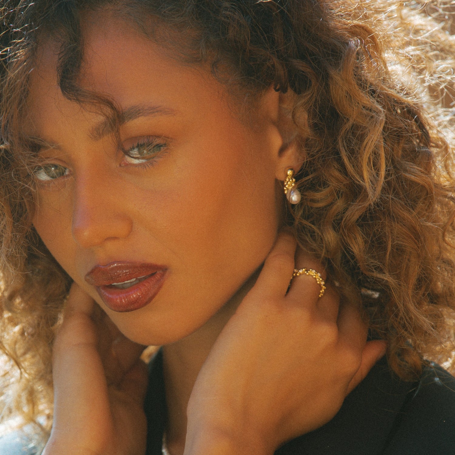 Pearl Cascade Earrings