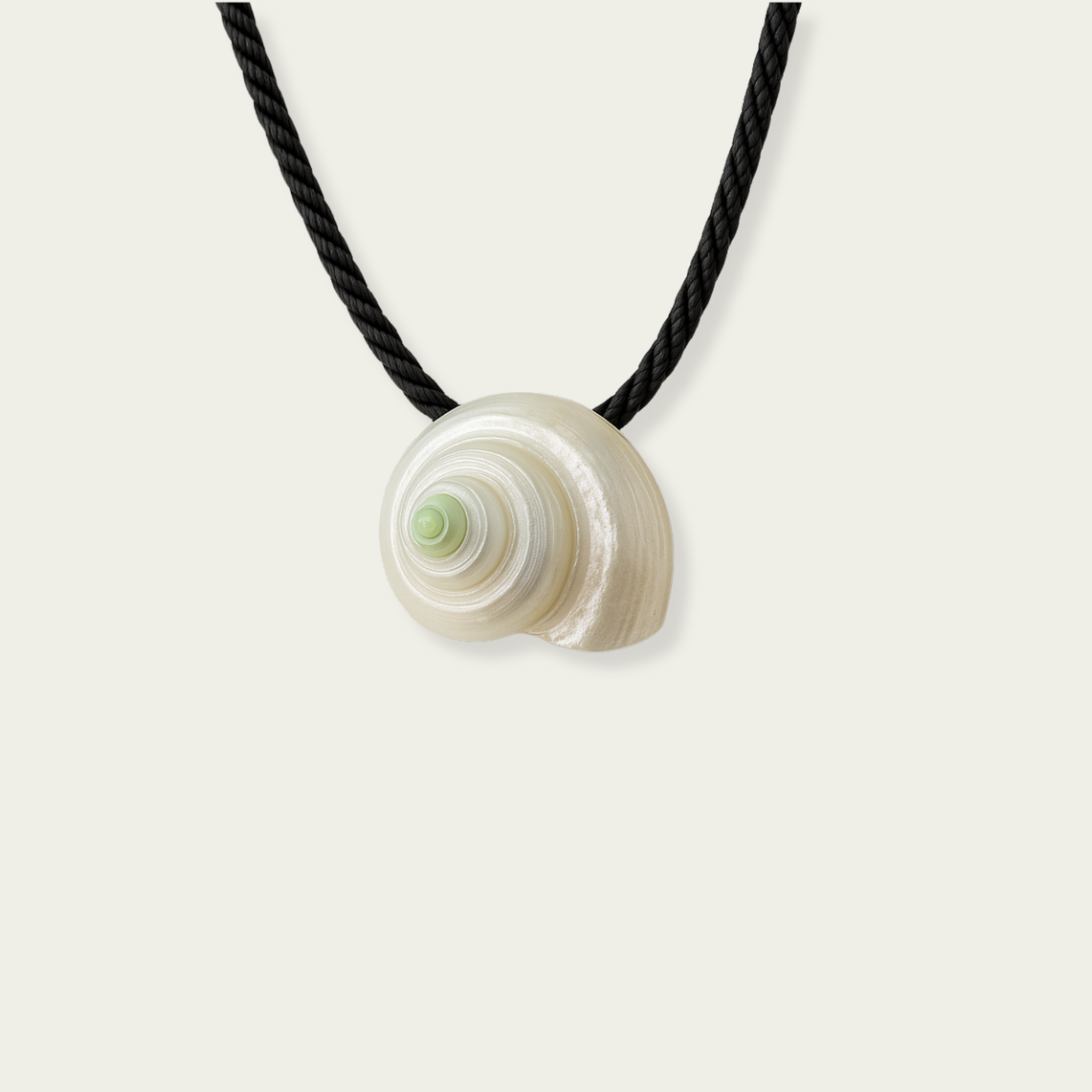 Simple Spiral Shell necklace