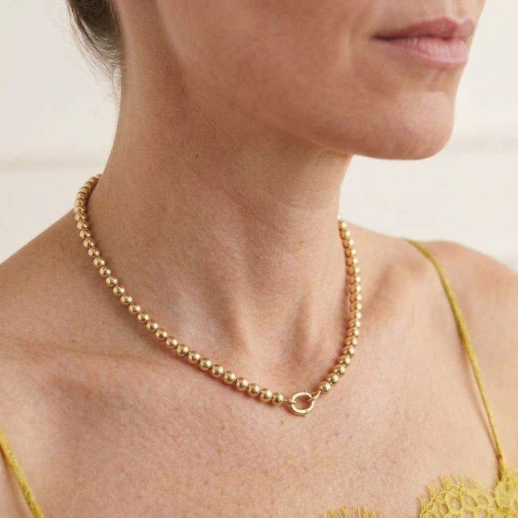 Gold Mesa Necklace