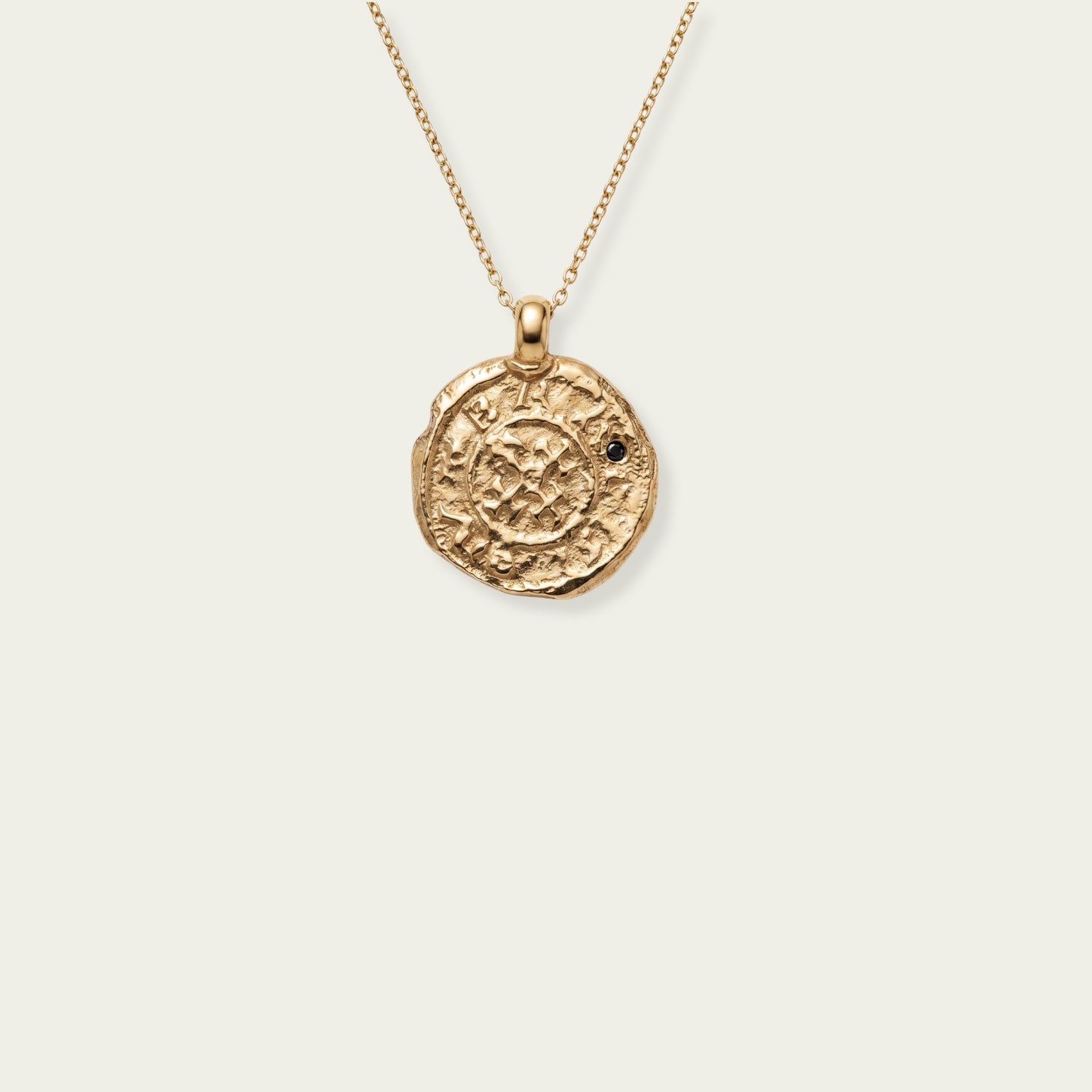 The Moldavite amulet (lucky charm)