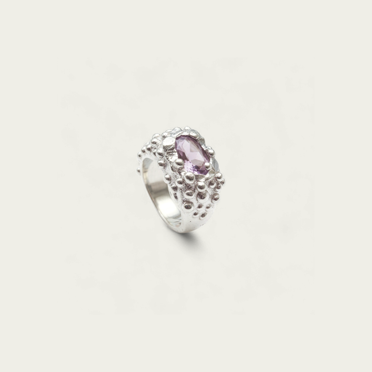 Stone Hug ring