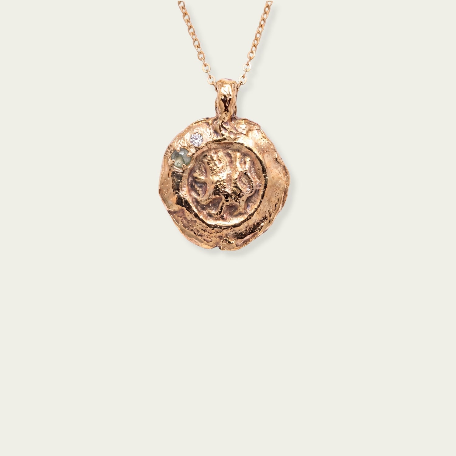 The First Flame amulet Moldavite (amulet pro štěstí)