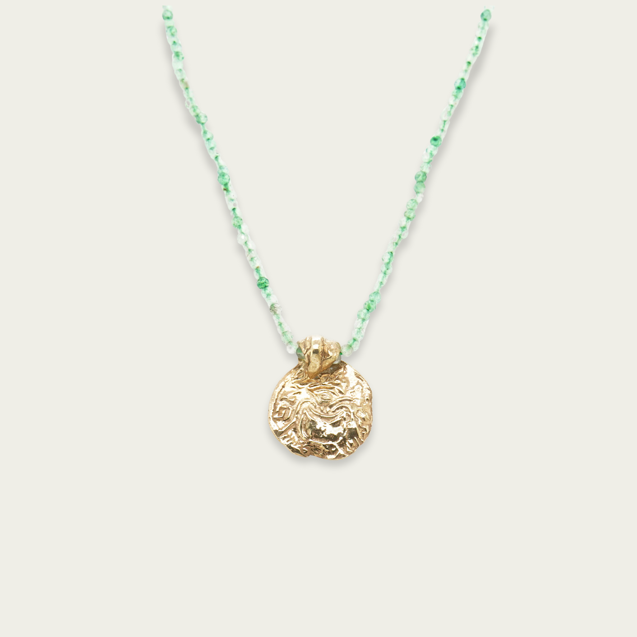 Gold Gem of Fortune Amulet (pro štěstí)